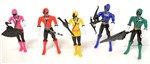 Ficha técnica e caractérísticas do produto Power Rangers Samurai com 5 Personagens - Sunny