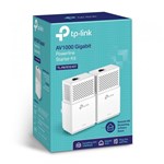 Ficha técnica e caractérísticas do produto Powerline Starter Kit Tl-pa7010 Kit Tp-link Av1000 Gigabit - Tp Link