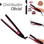 Ficha técnica e caractérísticas do produto Prancha Alisadora Malina Elite Pink Leopard 465f° Original