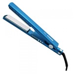 Ficha técnica e caractérísticas do produto Prancha Bivolt Titanium Azul Lisa Mq Hair Para Progressiva