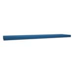 Ficha técnica e caractérísticas do produto Prateleira com Suporte Embutido 115x25cm Azul Muve