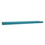 Ficha técnica e caractérísticas do produto Prateleira com Suporte Embutido 115x25cm Azul Tiffany Muve