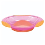 Ficha técnica e caractérísticas do produto Pratinho Bowl com Ventosa Rosa - Buba Baby