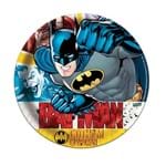 Ficha técnica e caractérísticas do produto Prato Batman Gotham - 18 Cm - 08 Unidades
