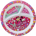 Ficha técnica e caractérísticas do produto Prato com Divisória Infantil Minnie Disney - Gedex