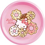 Ficha técnica e caractérísticas do produto Prato Decorado Avulso BabyGo Solapa Hello Kitty