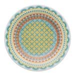 Ficha técnica e caractérísticas do produto Prato Porcelana Oxford Fundo 23cm Floreal Bilro