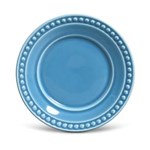 Ficha técnica e caractérísticas do produto Prato Sobremesa Atenas Cerâmica 6 Peças Porto Brasil - Azul