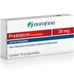 Ficha técnica e caractérísticas do produto Prediderm 20mg - 10 Comprimidos - Ourofino
