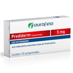 Ficha técnica e caractérísticas do produto Prediderm 5mg - 10 Comprimidos - Ouro Fino