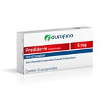 Ficha técnica e caractérísticas do produto Prediderm Ourofino 5mg 10 Comprimidos