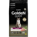 Ficha técnica e caractérísticas do produto Premier Golden Gatos Castrados Frango 1kg