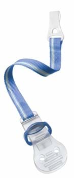 Ficha técnica e caractérísticas do produto Prendedor de Chupeta Azul - Philips Avent SCF185/04
