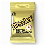 Ficha técnica e caractérísticas do produto Preservativo Blowtex Prazer Prolongado 3 Unidades - Sem Sabor