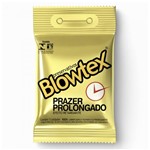 Ficha técnica e caractérísticas do produto Preservativo Blowtex Prazer Prolongado 3 Unidades - BLOWTEX