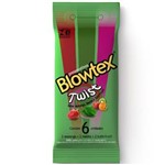 Ficha técnica e caractérísticas do produto Preservativo Blowtex Twist 6 Unidades - Sem Sabor
