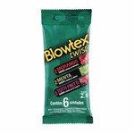Ficha técnica e caractérísticas do produto Preservativo Blowtex Twist - 6 Unidades