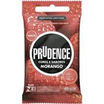 Ficha técnica e caractérísticas do produto Preservativo Cores e Sabores Morango C/ 3 Unidades - Prudence