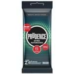 Ficha técnica e caractérísticas do produto Preservativo Extra Texturizado com 6 Unidades - Prudence (PRESERVATIVO)
