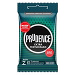Ficha técnica e caractérísticas do produto Preservativo Extra Texturizado com 3 Unidades Prudence