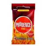 Ficha técnica e caractérísticas do produto Preservativo Fire com 3 Unidades Prudence