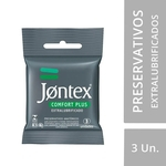 Ficha técnica e caractérísticas do produto Preservativo Jontex Anatômico Comfort Plus 3 Unidades