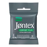 Ficha técnica e caractérísticas do produto Preservativo Jontex Comfort Plus 3 Unidades