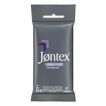 Ficha técnica e caractérísticas do produto Preservativo Jontex Lubrificado Sensation - C/ 6 Unidades