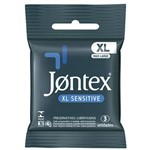 Preservativo Jontex Sensitive Xl C/ 3 Unidades