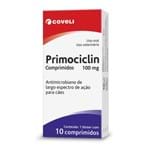 Ficha técnica e caractérísticas do produto Primociclin 100mg 10 Comprimidos_Coveli 100mg