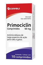 Ficha técnica e caractérísticas do produto Primociclin 50mg 10 Comprimidos - Coveli