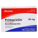 Ficha técnica e caractérísticas do produto Primociclin Coveli 50mg C/ 10 Comprimidos