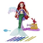 Ficha técnica e caractérísticas do produto Princesas Boneca Cabelos Mágicos Ariel B6835 Hasbro B6836