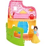 Ficha técnica e caractérísticas do produto Princesas Disney Cenário Magiclip Mini Casa da Branca de Neve Mattel