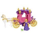 Ficha técnica e caractérísticas do produto Princesas Disney Magiclip Mini Carruagem Rapunzel - Mattel
