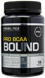 Ficha técnica e caractérísticas do produto Pro Bcaa Bound - 120 Cápsulas - Probiótica, Probiótica
