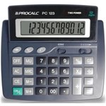 Ficha técnica e caractérísticas do produto PROCALC - Calculadora de Mesa - 12 Dígitos - PC123