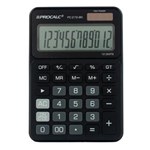 Ficha técnica e caractérísticas do produto PROCALC - Calculadora de Mesa - 12 Dígitos - PC272-BK
