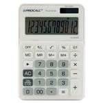 Ficha técnica e caractérísticas do produto PROCALC - Calculadora de Mesa - 12 Dígitos - PC272-W
