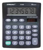 Ficha técnica e caractérísticas do produto PROCALC - Calculadora de Mesa - 8 Dígitos - PC087