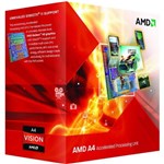 Ficha técnica e caractérísticas do produto Processador Amd A4 6300, Fm2, 3.7 Ghz, Box - Ad6300okhlbox