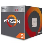 Ficha técnica e caractérísticas do produto Processador AMD Ryzen 3 2200G C/ Wraith Stealth Cooler, Quad Core, Cache 6MB, 3.5GHz (3.7GHz Max Turbo), VEGA, AM4 - YD2200C5FBBOX