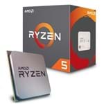 Ficha técnica e caractérísticas do produto Processador AMD Ryzen 5 2600 (AM4 - 6 Núcleos - 3.9 GHz - 19MB) YD2600BBAFBOX AMD