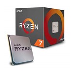 Ficha técnica e caractérísticas do produto Processador AMD Ryzen 7 2700 C/ Wraith Spire Cooler, Octa Core, Cache 20MB, 3.2GHz (Max Turbo 4.1GHz) AM4 - YD2700BBAFBOX