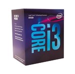 Ficha técnica e caractérísticas do produto Processador Core I3-8100 3.60 GHZ 6MB Cache LGA 1151 8A Geracao BX80684I38100 - Intel