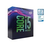 Processador Core I5 Lga 1151 Intel Bx80684i59600k Hexa Core I5-9600k 3.7ghz 9mb Cache 9ger S/cooler