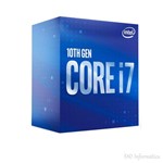 Ficha técnica e caractérísticas do produto Processador Core I7-10700 Lga 1200 Bx8070110700 - Intel