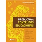 Ficha técnica e caractérísticas do produto Producao de Conteudos Educacionais - Saraiva