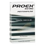 Ficha técnica e caractérísticas do produto Proex 50mg 20 Comprimidos - Cepav