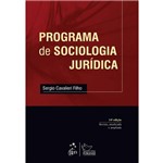 Ficha técnica e caractérísticas do produto Programa de Sociologia Juridica